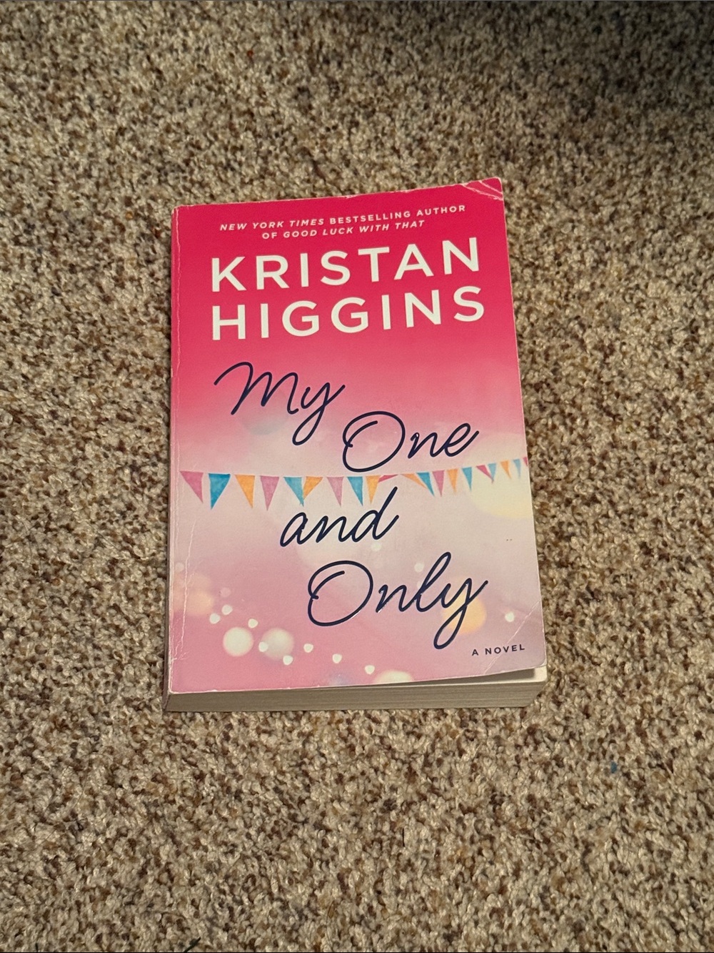 Kristan Higgins "My One and Only" Pink Paperback Novel